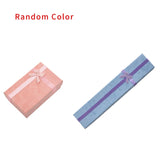 10 Pcs Paper Package Bowknot Jewelry Case, Necklace Bracelet Earring Ring