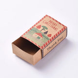 10 Pcs Rectangle Drawer Box Cardboard Jewelry Packaging Boxes