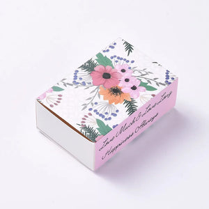 10 Pcs Rectangle Drawer Box Cardboard Jewelry Packaging Boxes