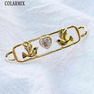 10 Pcs Rectangle Pendant Charms Cute Necklace Accessories