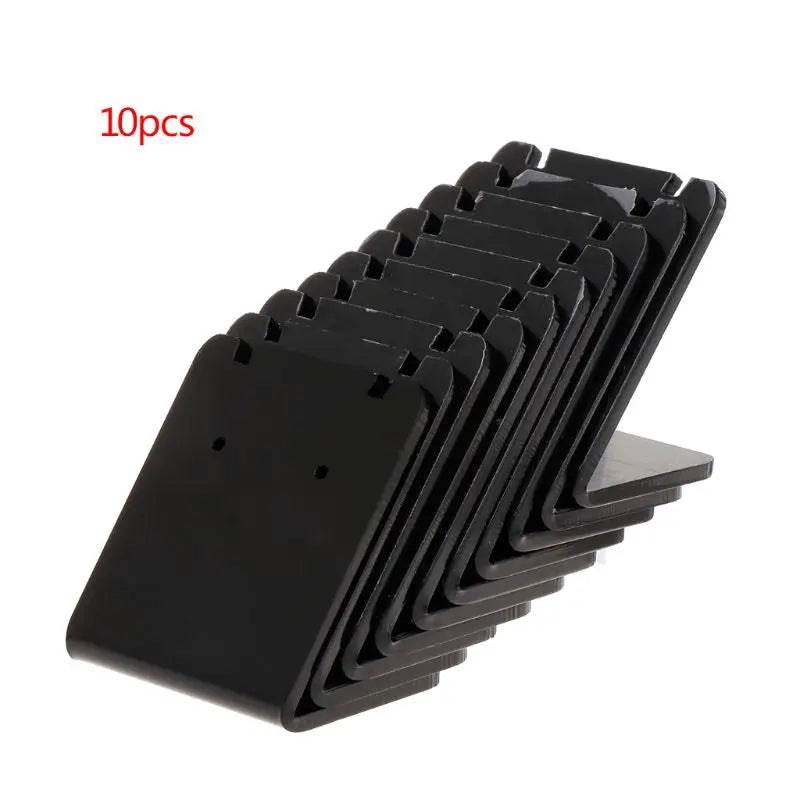 10 Pcs Earrings Display Stand Holder Acrylic Ear Stud Jewelry Show Rack