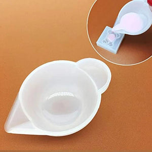 10 Pcs Silicone Mold Cup Dispenser Epoxy Resin Craft