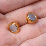 10 Pcs Stainless Steel Magnetic Clasp Converter for Jewelry Making