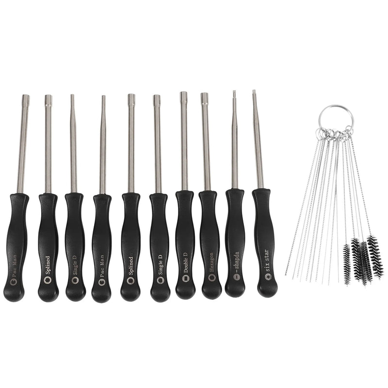 10 Pcs Carburetor Adjusting Screwdriver Tool Kit for Small Engine