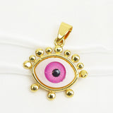 10 Pcs Eyes Jewelry Pendant Mix Eyes Pendatn for Jewelry Making