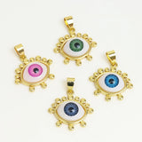 10 Pcs Eyes Jewelry Pendant Mix Eyes Pendatn for Jewelry Making