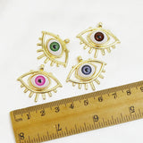 10 Pcs Mix Eyes Pendant Jewelry Making Accessory