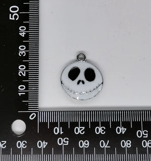 10 Pcs Nightmare Before Christmas Enamel Charms for DIY Jewelry