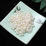10 Pcs Freshwater Pearl Beads 4.5mm Rice Shape 1.2mm Big Hole DIY Jewelry Making