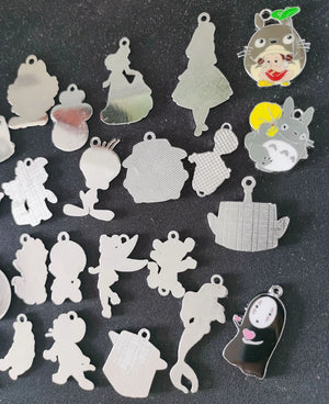 10 Pcs Mixed Charm Necklace/Bracelet Pendants DIY Jewelry Making T-195