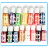 10 Pcs/set Epoxy Pigment Jewelry DIY Crafts Oily Dye