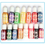 10 Pcs/set Epoxy Pigment Jewelry DIY Crafts Oily Dye