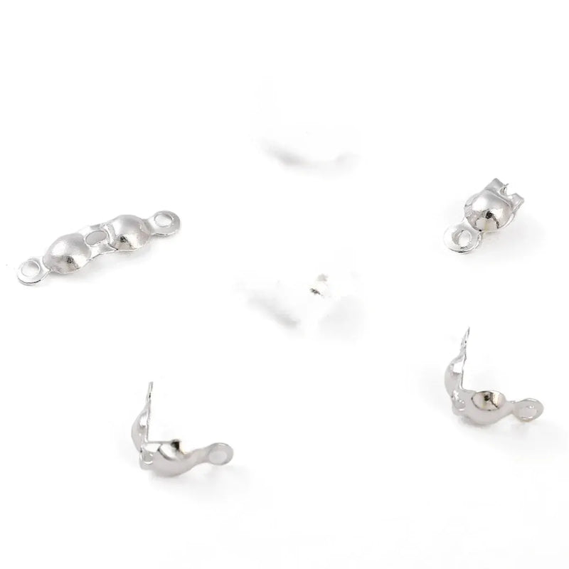 10-Piece Set Gold-Plated Copper Clips for DIY Jewelry Necklace Pendant