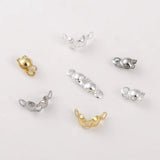10-Piece Set Gold-Plated Copper Clips for DIY Jewelry Necklace Pendant
