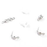 10-Piece Set Gold-Plated Copper Clips for DIY Jewelry Necklace Pendant