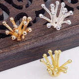 10pcs 12*10mm Copper Stamen DIY Jewelry Making