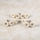 10Pcs 25mm Felt Installation Polishing Pad Jewelry Grinder Brush Set