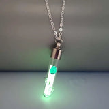 10Pc 3D Raised Flower Glass Vial Pendant Necklace, Bottle Charms Glass Locket