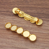 10 Pack Metal Spring Hair Clip Claw Barrette Hairpin DIY Hairwear Making