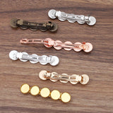 10 Pack Metal Spring Hair Clip Claw Barrette Hairpin DIY Hairwear Making