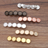 10 Pack Metal Spring Hair Clip Claw Barrette Hairpin DIY Hairwear Making