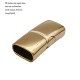 10Pcs 316 Stainless Steel Magnetic Clasps for Bracelet Making