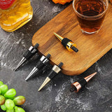 Metal Wine Stopper Inserts Set for DIY Wood Turning Projects
