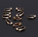 Clip-on Earring Converters for Non-Pierced Ears