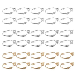 Clip-on Earring Converters for Non-Pierced Ears