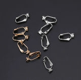 Clip-on Earring Converters for Non-Pierced Ears