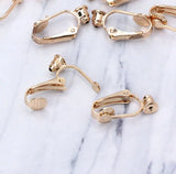 Clip-on Earring Converters for Non-Pierced Ears