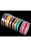10 Pcs Colorful 1mm Flexible Silicone Craft Jewelry Line