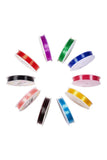 10 Pcs Colorful 1mm Flexible Silicone Craft Jewelry Line