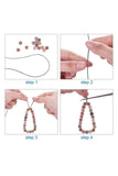 10 Pcs Colorful 1mm Flexible Silicone Craft Jewelry Line