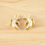 10pcs 3D Banana Charms Pendants Beads for DIY Bracelet Necklace Earrings