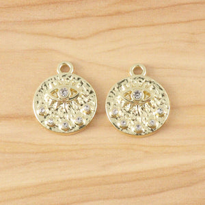 10 Hammered Butterfly Charms Pendants DIY Earrings Neckalce Jewellery Making