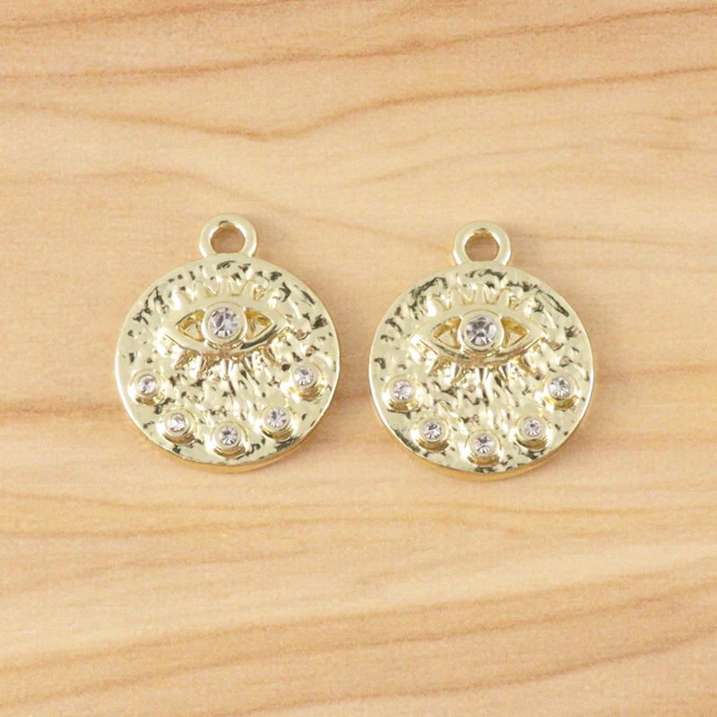 10 Hammered Butterfly Charms Pendants DIY Earrings Neckalce Jewellery Making