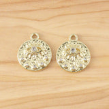 10 Hammered Butterfly Charms Pendants DIY Earrings Neckalce Jewellery Making