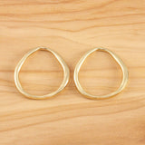 10 Hollow Round Charms Pendants for DIY Necklace Earrings Making 28x29mm
