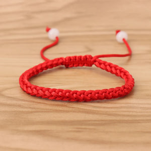 10pcs Lucky Friendship Red Cord String Kabbalah Bracelets for Unisex