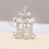 10 Pcs 24.5x30mm Metal Pendant Charms Jewelry Making DIY Material