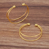 10 Copper Cuff Bracelet Bangle 60mm Diameter DIY Jewelry Making