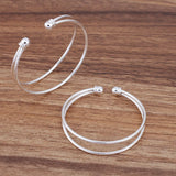 10 Copper Cuff Bracelet Bangle 60mm Diameter DIY Jewelry Making