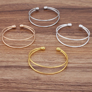 10 Copper Cuff Bracelet Bangle 60mm Diameter DIY Jewelry Making
