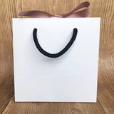 10 Pcs Ribbon Paper Bag Handbag Jewelry Bead Charm Bracelet Necklace
