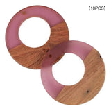 10pc Hollow Out Pendant Decorative Earring Findings