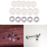 10 Healing Silicone Discs for Earrings Transparent Disc Pads