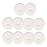 10 Healing Silicone Discs for Earrings Transparent Disc Pads