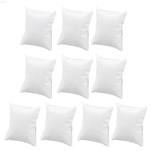 10 Small PU Watch Pillows Bangle Bracelet Jewelry Display Soft Pillow
