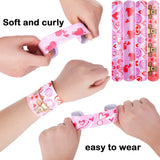10 Heart Bear Slap Bracelets Valentine Wristbands Holiday Party